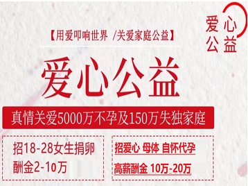 北海市捐卵助孕生子 爱心志愿者招募